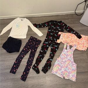 Colorful Kids Clothing Set Size 7-8T